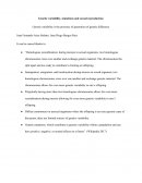 Genetic variability, mutations and sexual reproduction