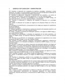 GERENCIA DE PLANEACION Y ADMINISTRACION