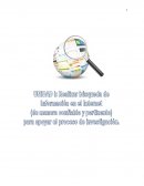 BUSQUEDA DE INFORMACION EN EL INTERNET