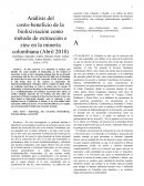 Análisis del costo-beneficio de la biolixiviación como método de extracción e zinc en la minería colombiana (Abril 2018)