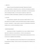 Procedimiento operacion motoniveladora