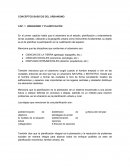 CONCEPTOS BASICOS DEL URBANISMO CAP. 1. URBANISMO Y PLANIFICACIÓN