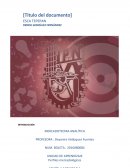 Encuesta perfil del consumidor