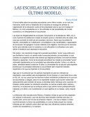 LAS ESCUELAS SECUNDARIAS DE ÚLTIMO MODELO. Harry Good