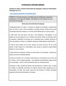 ATIVIDADE DA TERCEIRA SEMANA