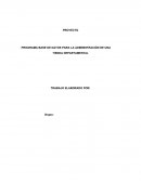 PROGRAMA BASE DE DATOS PARA LA ADMINISTRACIÓN DE UNA TIENDA DEPARTAMENTAL