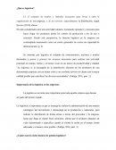 Conocimiento ¿Qué es logística?