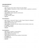 FICHAS BIBLIOGRAFICAS: