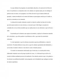 LAS IDEAS ESPONTANEAS DE LOS NIÑOS Y LA PEDAGOGIA CONSTRUCTIVISTA DE LAS CIENCIAS. Página 1