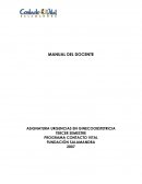 INFORMACIÓN GENERAL DE LA ASIGNATURA