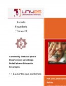 Elementos que conforman el plan de estudios