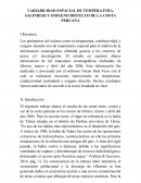 VARIABILIDAD ESPACIAL DE TEMPERATURA, SALINIDAD Y OXÍGENO DISUELTO DE LA COSTA PERUANA