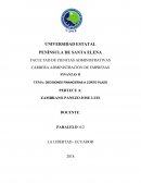 DECISIONES FINANCIERAS A CORTO PLAZO