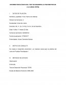 INFORME PSICOLÓGICO DEL TEST DE DESARROLLO PSICOMOTOR DE 2 A 5 AÑOS (TEPSI)