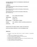 PROFESORADO DE EDUCACIÓN SECUNDARIA EN PSICOLOGÍA.