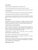 Derecho objetivo También conocido como regla de derecho, se puede definir como