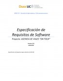 Especificación de Requisitos según estándar de IEEE 830