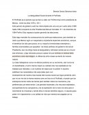 Desigualdad Social edurante el Porfiriato