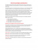 Psicologia posdesastres