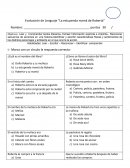 Evaluación de Lenguaje “La estupenda mamá de Roberta” s/r