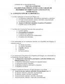EXAMEN PARA POSTULANTES A LOS CARGOS DE MIEMBROS DE TRIBUNALES Y JUECES EN EL FUERO PENAL