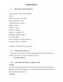 EXAMEN MENTAL ATENCIÓN CONCIENCIA, ORIENTACIÓN