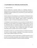 Identificar las estrategias de evaluación utilizadas por los y las docentes