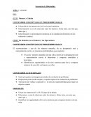 CONTENIDOS CONCEPTUALES Y PROCEDIMENTALES: