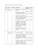 Apéndice G2) Bitácora para la Aplicación del Tratamiento
