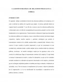 LA GESTIÓN ESTRATÉGICA DE RELACIONES PÚBLICAS EN LA EMPRESA