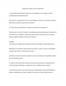 Preguntas de análisis sobre reclutamiento