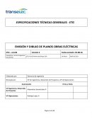 EMISIÓN Y DIBUJO DE PLANOS OBRAS ELÉCTRICAS