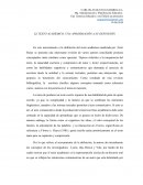 El texto académico. Un análisis crítico desde su definición.