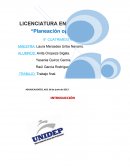LICENCIATURA EN EDUCACIÓN “Planeación operativa”