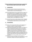 Trabajo de investigación del comportamiento humano organizacional laboral de la tienda “Adidas” sucursal Trujillo – Real Plaza