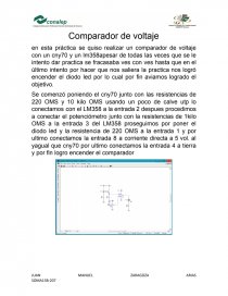 Sensor de presencia con un CNY70, un LM358 y una fotoresistencia. Página 1