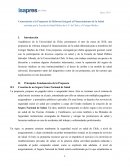Comentarios a la Propuesta de Reforma Integral al Financiamiento de la Salud