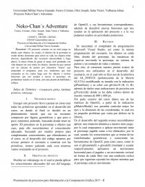 Proyecto en Introducción a la Computación Gráfica. Página 1