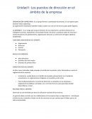 Organizacion de una empresa