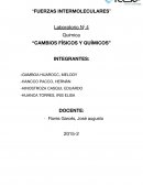 Quimica “FUERZAS INTERMOLECULARES”