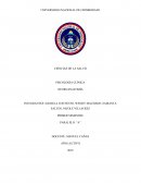 CIENCIAS DE LA SALUD PSICOLOGÍA CLÍNICA