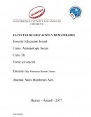 EL CUIDADO DE LA SALUD DEL SER HUMANO EN UNA DETERMINADA COMUNIDAD DE SU LOCALIDAD