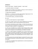 Entrevista a un ciudada nosobre el narcotrafico