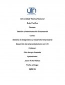 Sistema de Diagnóstico y Desarrollo Empresarial Desarrollo del emprendedurismo en C.R.