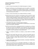 GUIA DE LECTURA ESPECIFICA CAPITULO Nº 2. RETORNO A LA ANTIGÜEDAD