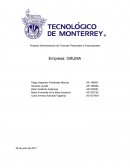 Investigación gruma finanzas