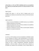 Ensayo dificultades de aprendisaje