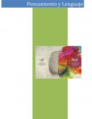 Pensamiento y Lenguaje