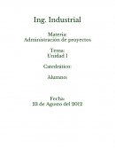CONCEPTOS DE ADMINISTRACION DE PROYECTOS