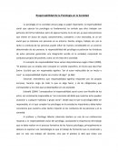 Responsabilidad social de la psicologia